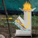 Stainless Steel Rocket Stove Stainless Steel Rocket Stove